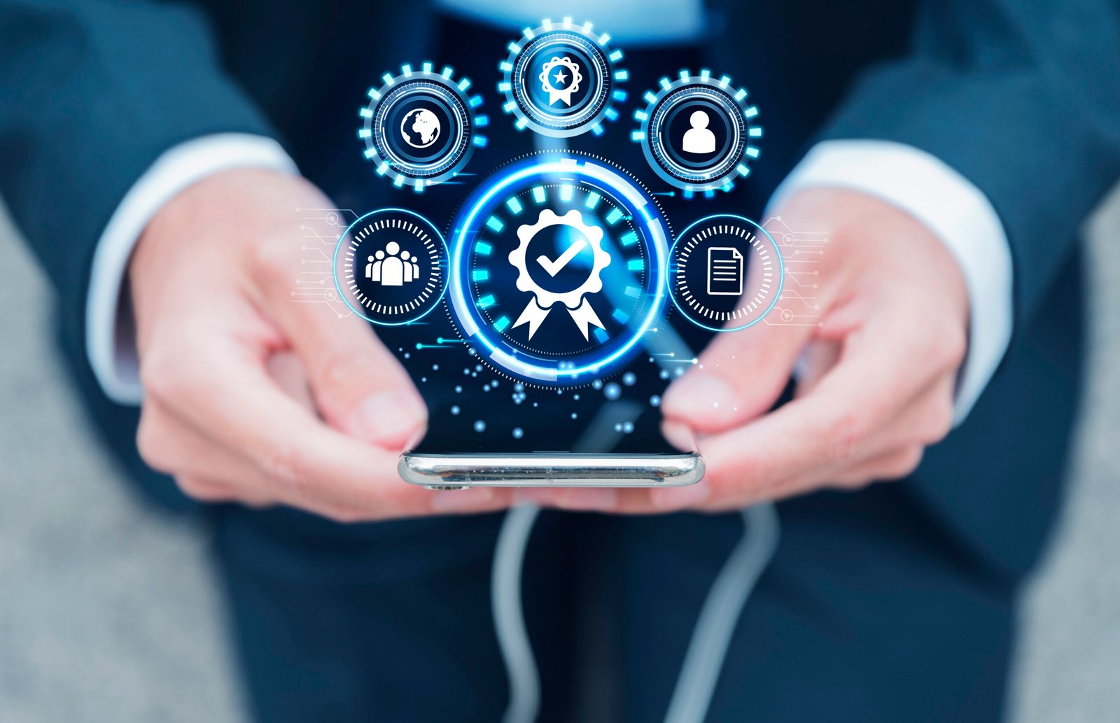 Concepto De Collage De Control De Calidad Estandar Scaled