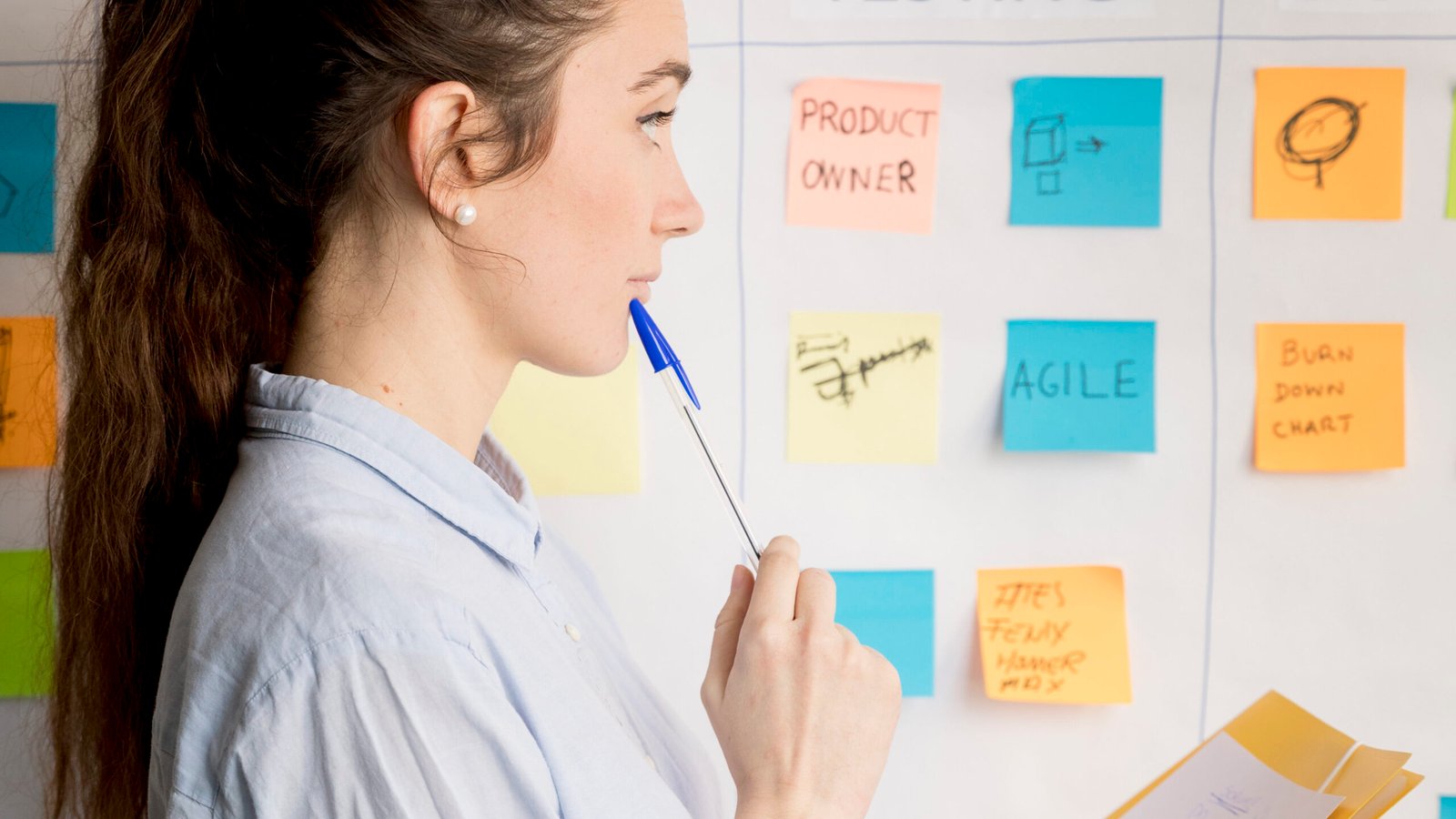 Mujer Corporativa Que Planea El Metodo Comercial Edited Scaled